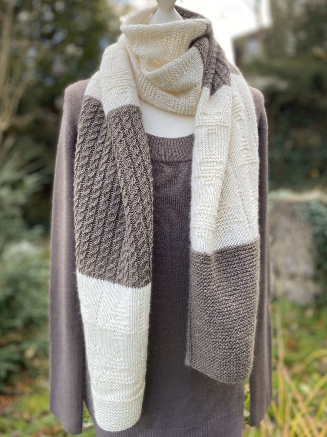 Strickpaket Lizas Cashmere Scarf - Ecopuno