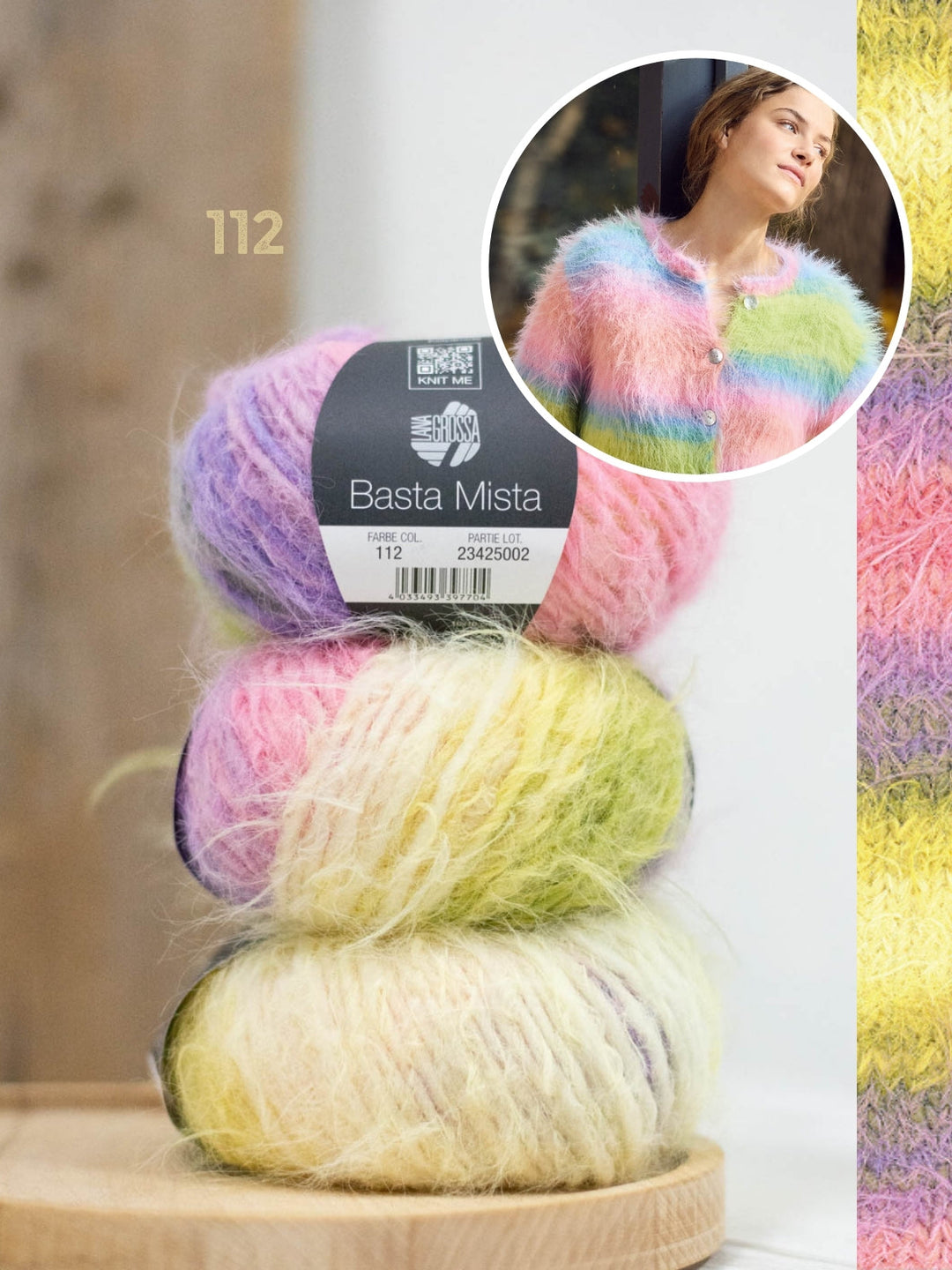 Strickpaket Basta Mista Jacke