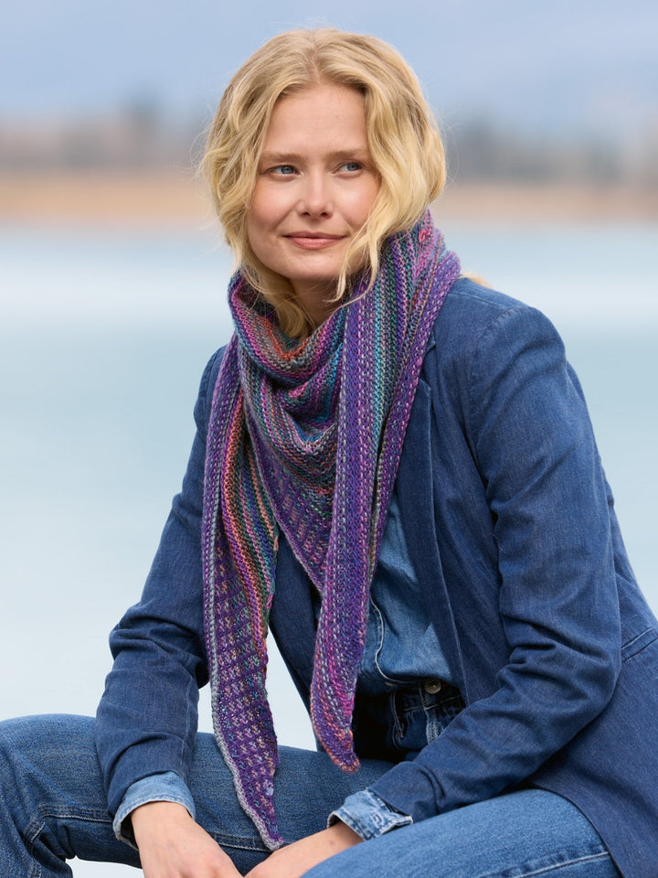 Strickpaket Colorissimo Ecopuno Dreieckstuch