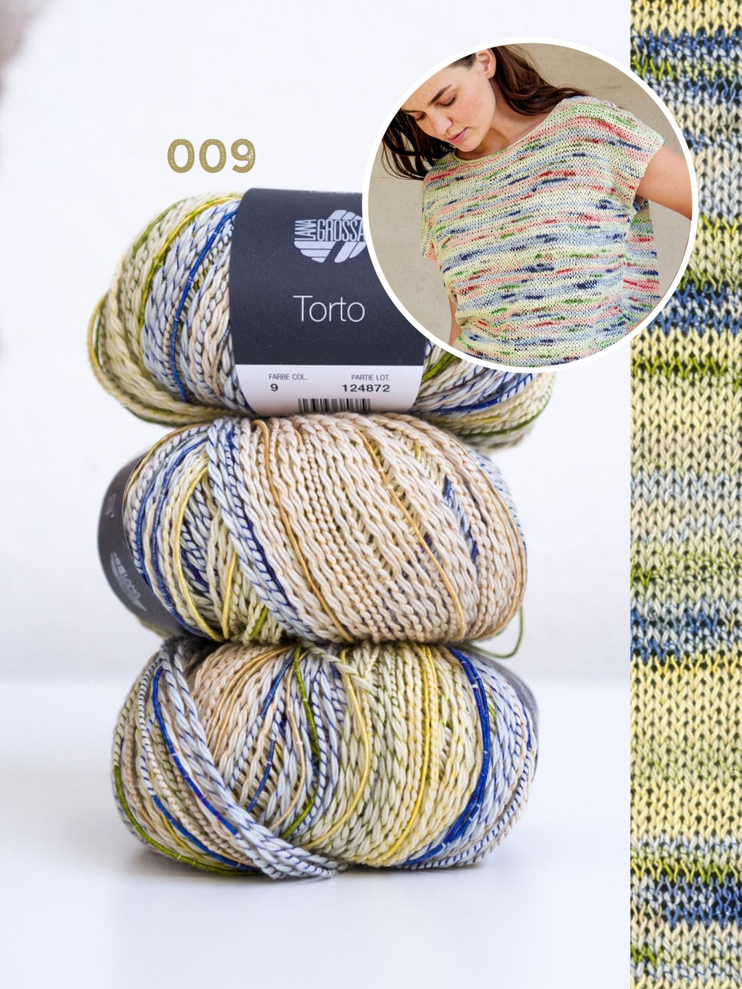 Strickpaket Torto Shirt in Glatt rechts