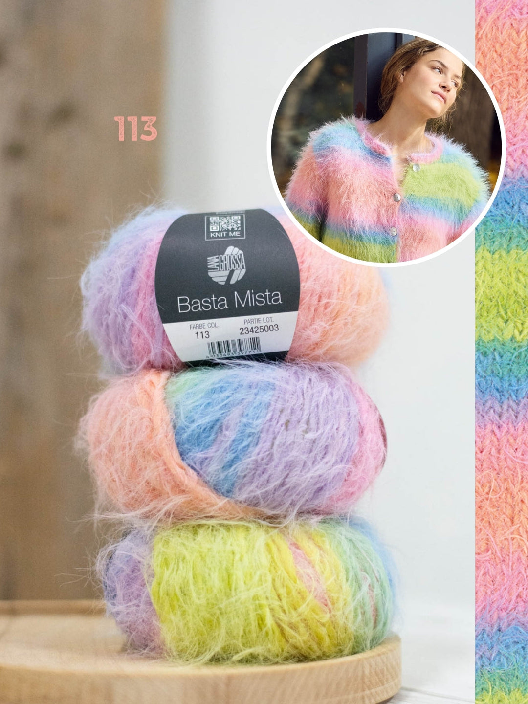 Strickpaket Basta Mista Jacke
