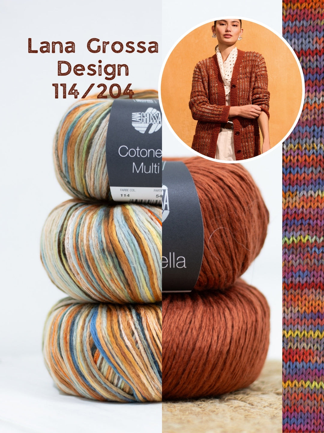 Strickpaket Cotonella Jacke