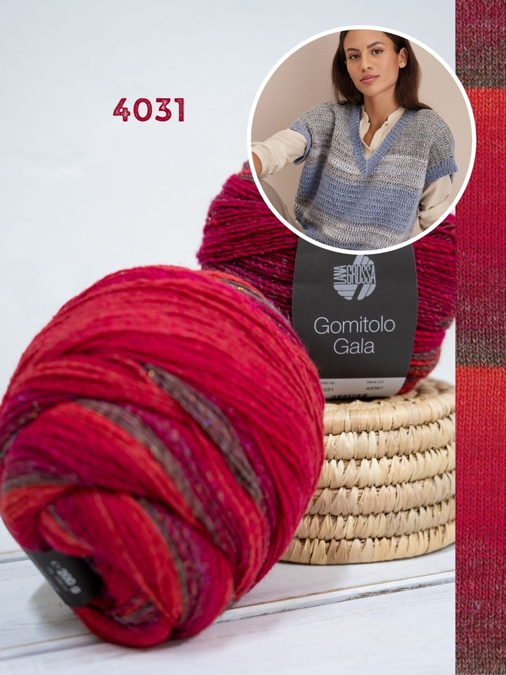 Häkelpaket Gomitolo Gala Pullunder