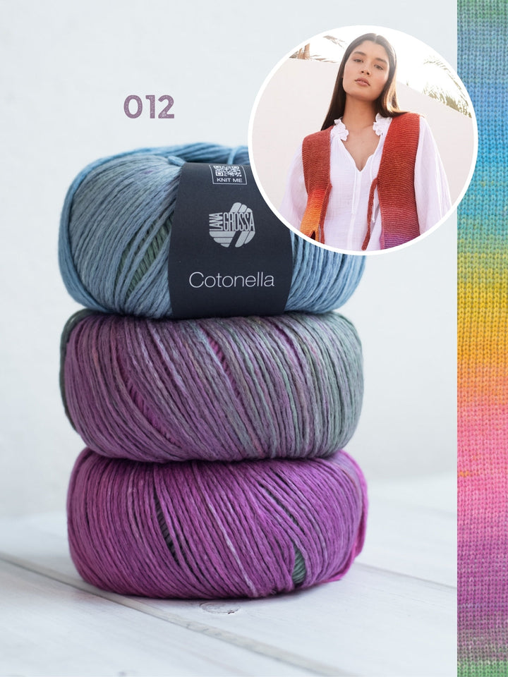 Strickpaket Cotonella Weste
