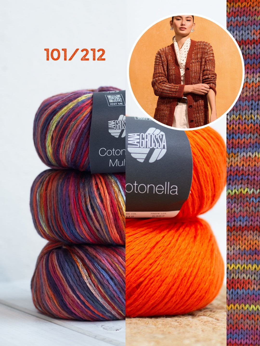 Strickpaket Cotonella Jacke