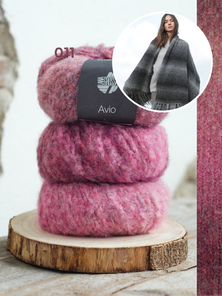 Strickpaket Avio Stola