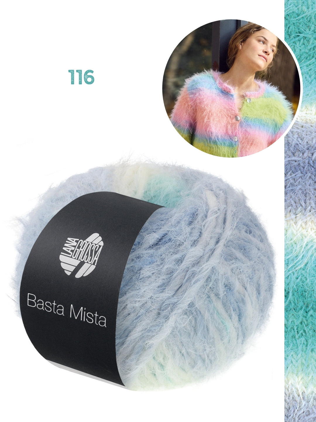 Strickpaket Basta Mista Jacke
