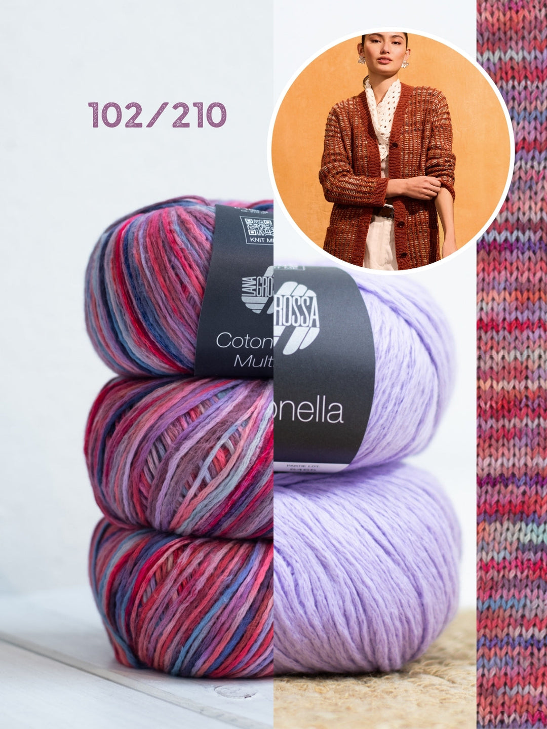Strickpaket Cotonella Jacke