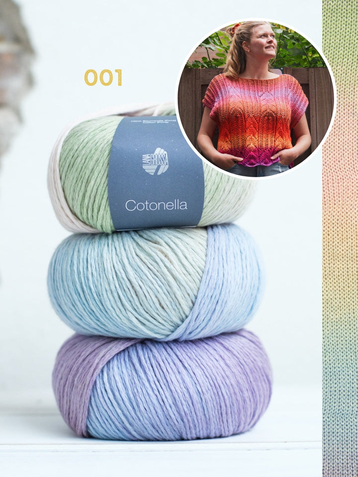 Strickpaket Sunset Ajour Top