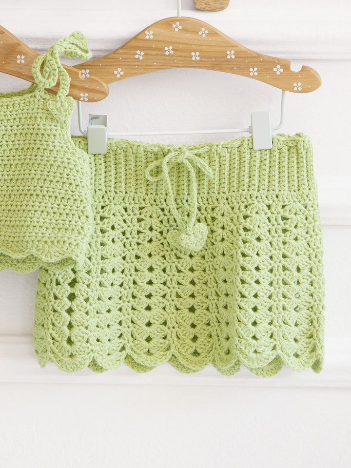 Häkelpaket Campo Babyset (Top + Röckchen)