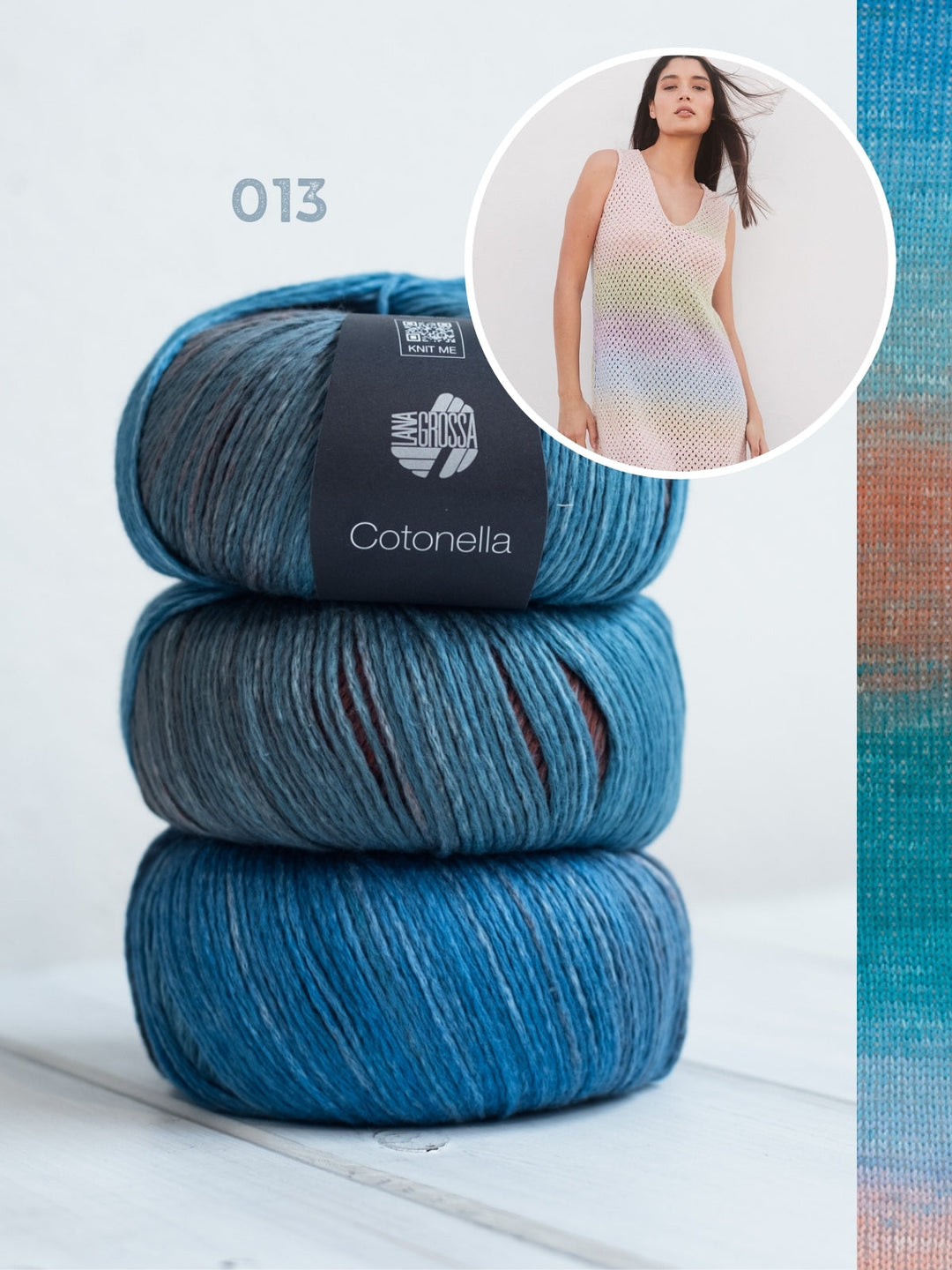 Strickpaket Cotonella Kleid