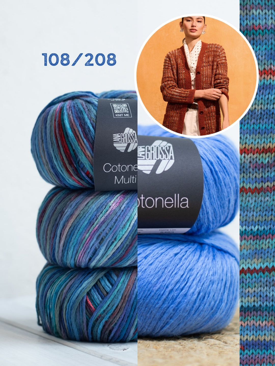Strickpaket Cotonella Jacke