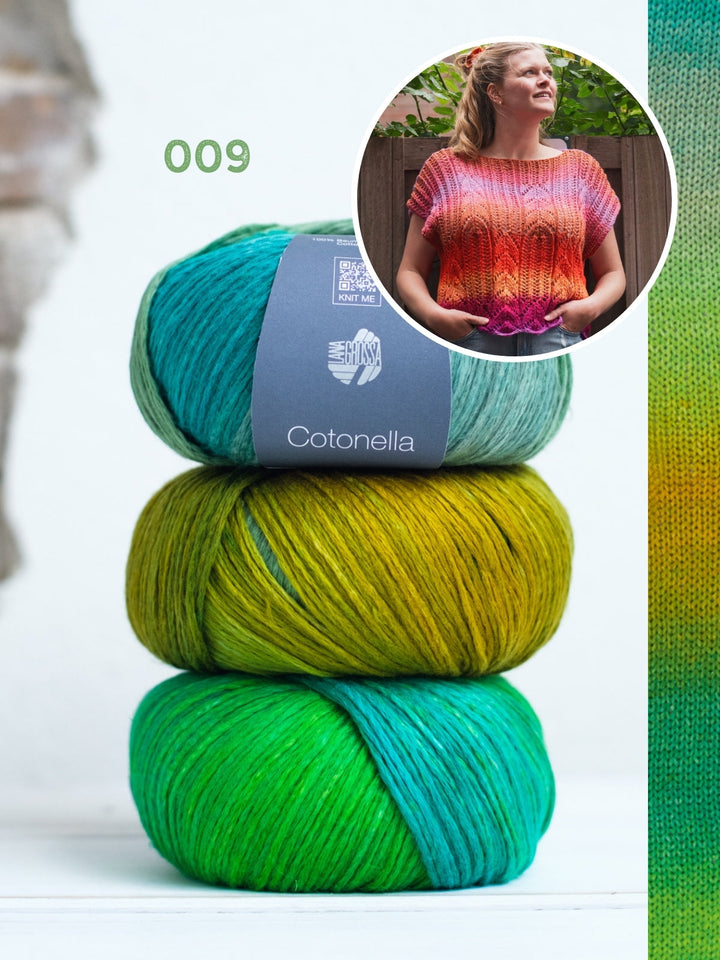 Strickpaket Sunset Ajour Top