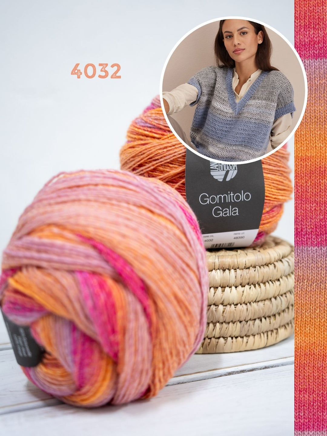 Häkelpaket Gomitolo Gala Pullunder
