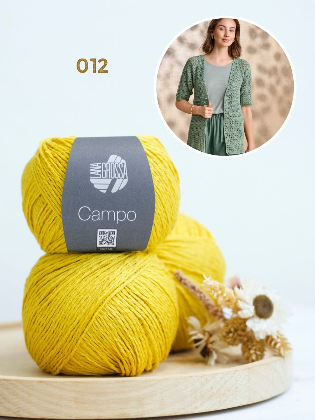 Strickpaket Campo Jacke