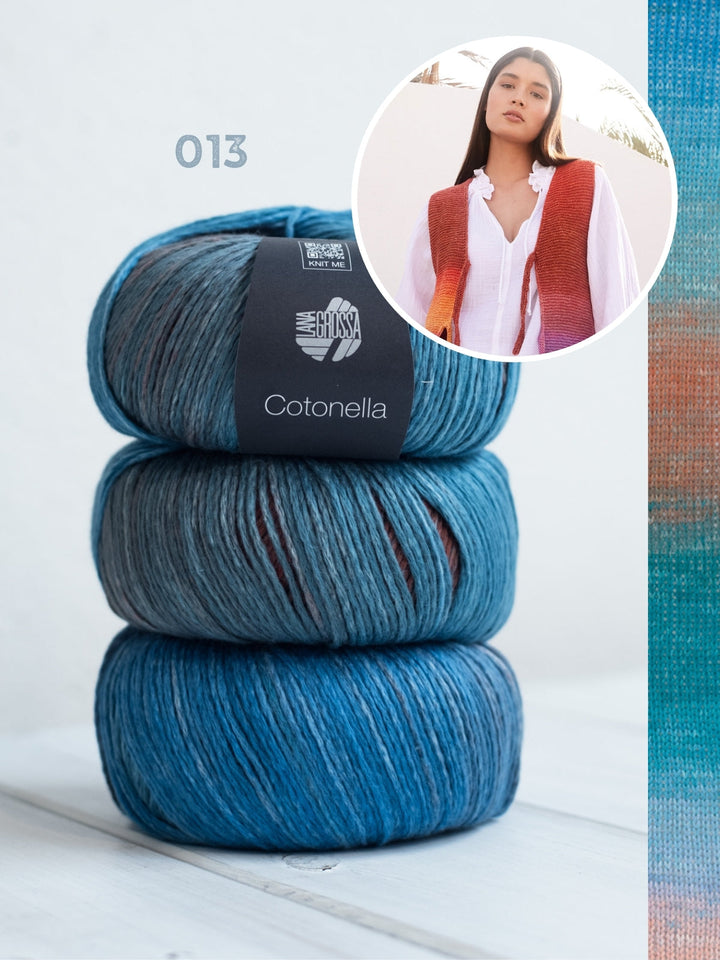 Strickpaket Cotonella Weste
