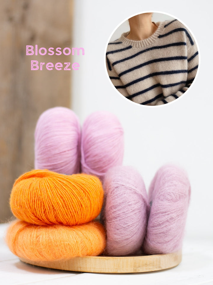 Strickpaket Bridget Sweater - Kolibri by Johanna