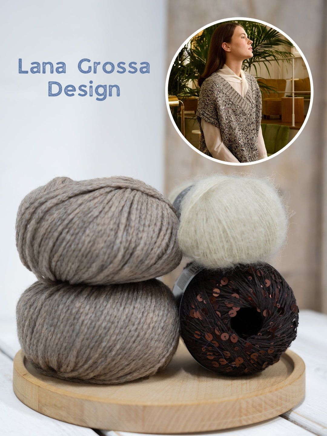 Strickpaket Alta Moda Cashmere 16 Setasuri Cosmo Pullunder