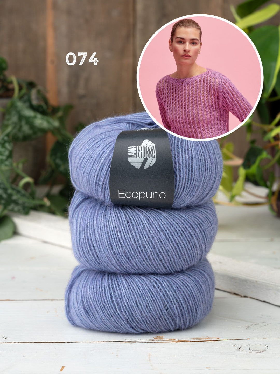 Strickpaket Ecopuno Pullover