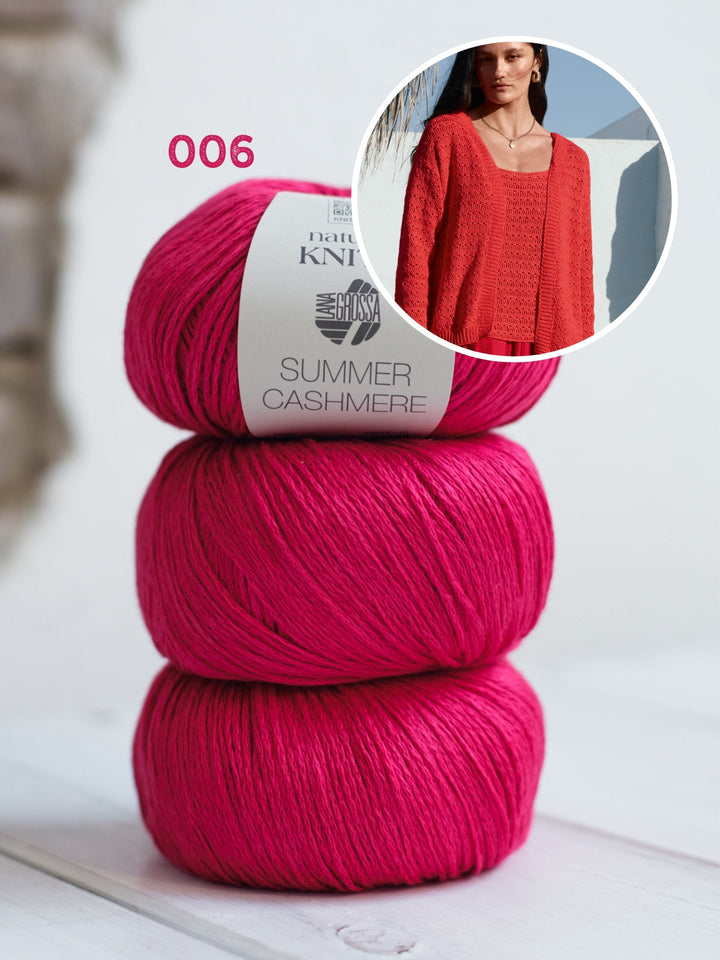 Häkelpaket Summer Cashmere Top