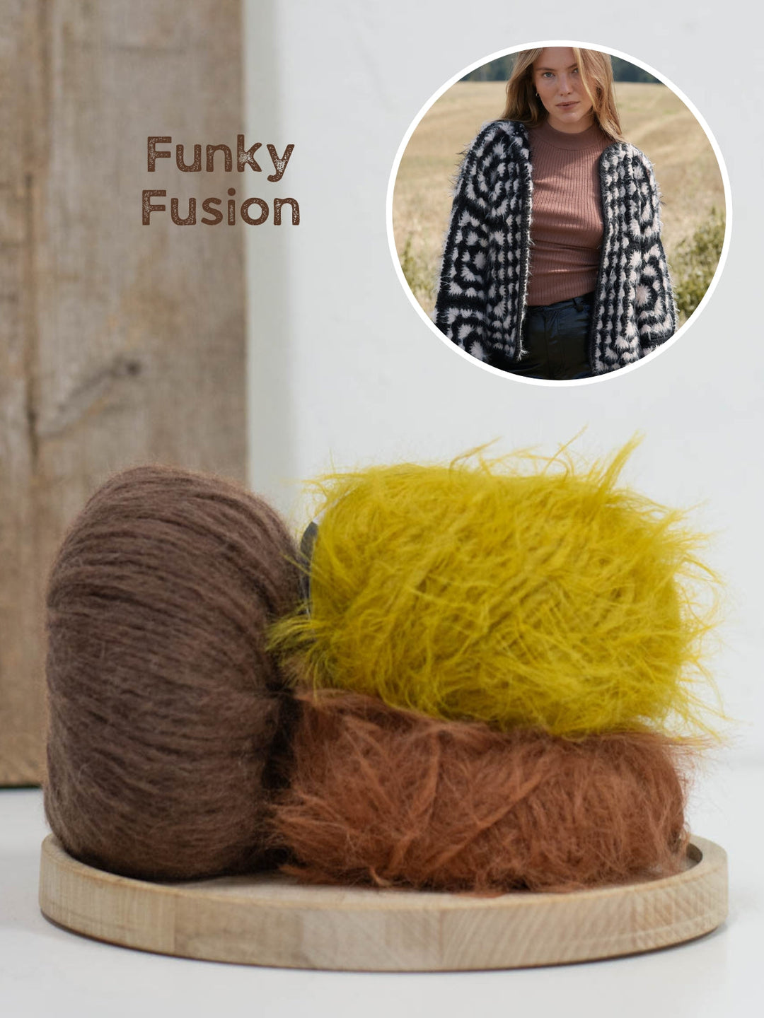 Häkelpaket Basta Brigitte no. 2 Granny Jacke