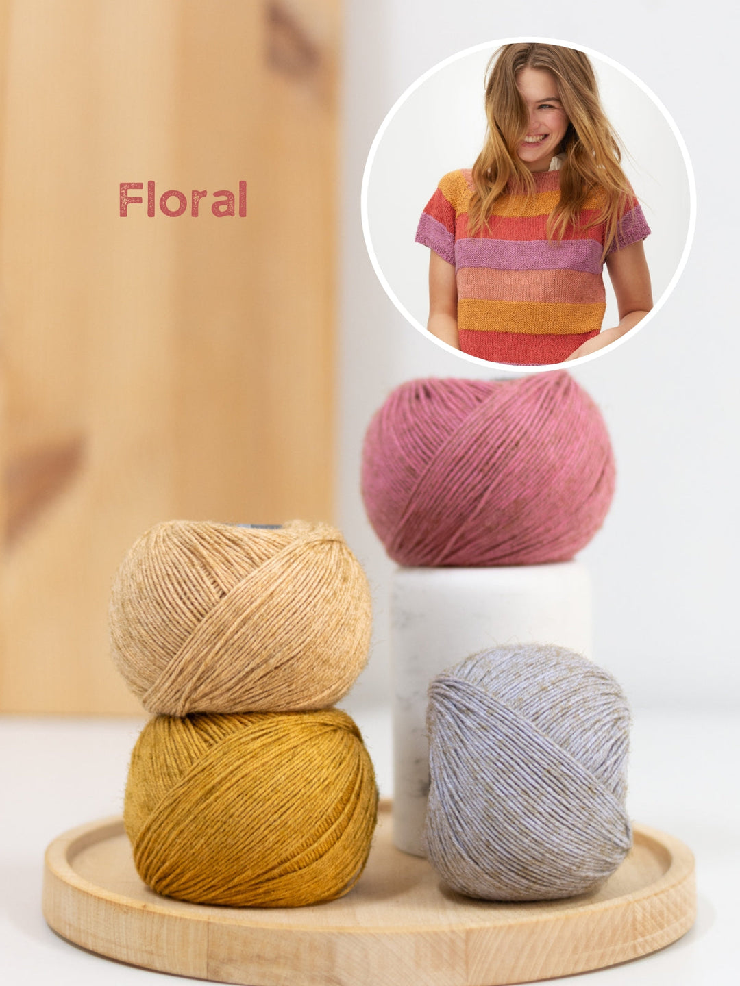 Strickpaket Diversa Streifenshirt
