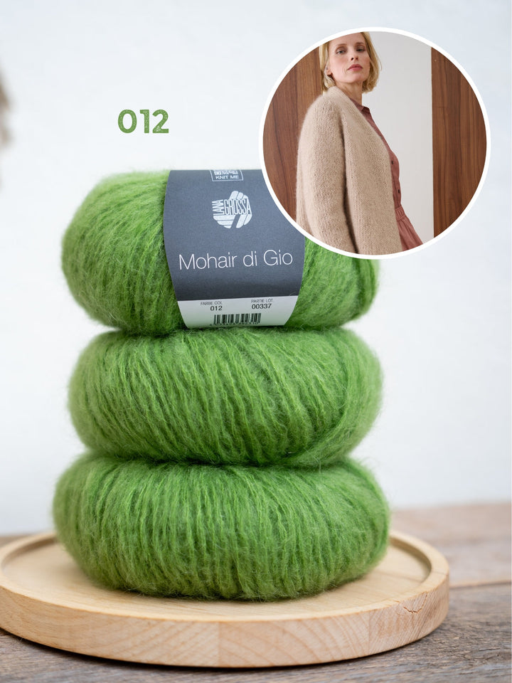 Strickpaket Mohair Di Gio Jacke