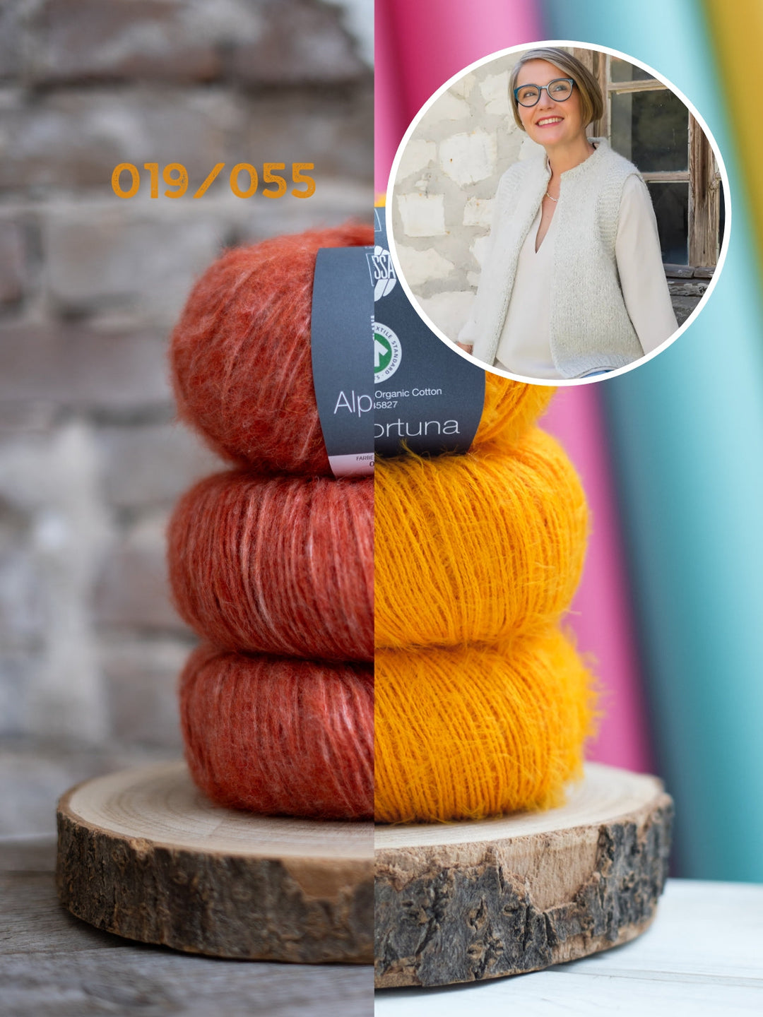 Strickpaket Mea Weste - Tanja Steinbach
