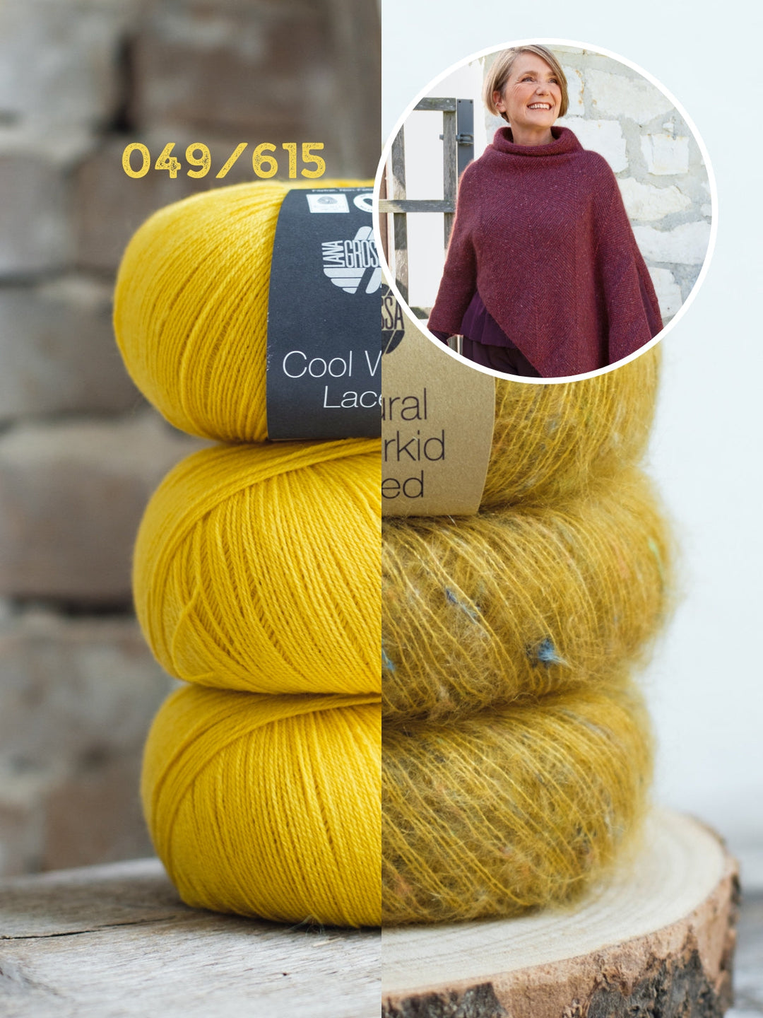 Strickpaket Cara Poncho
