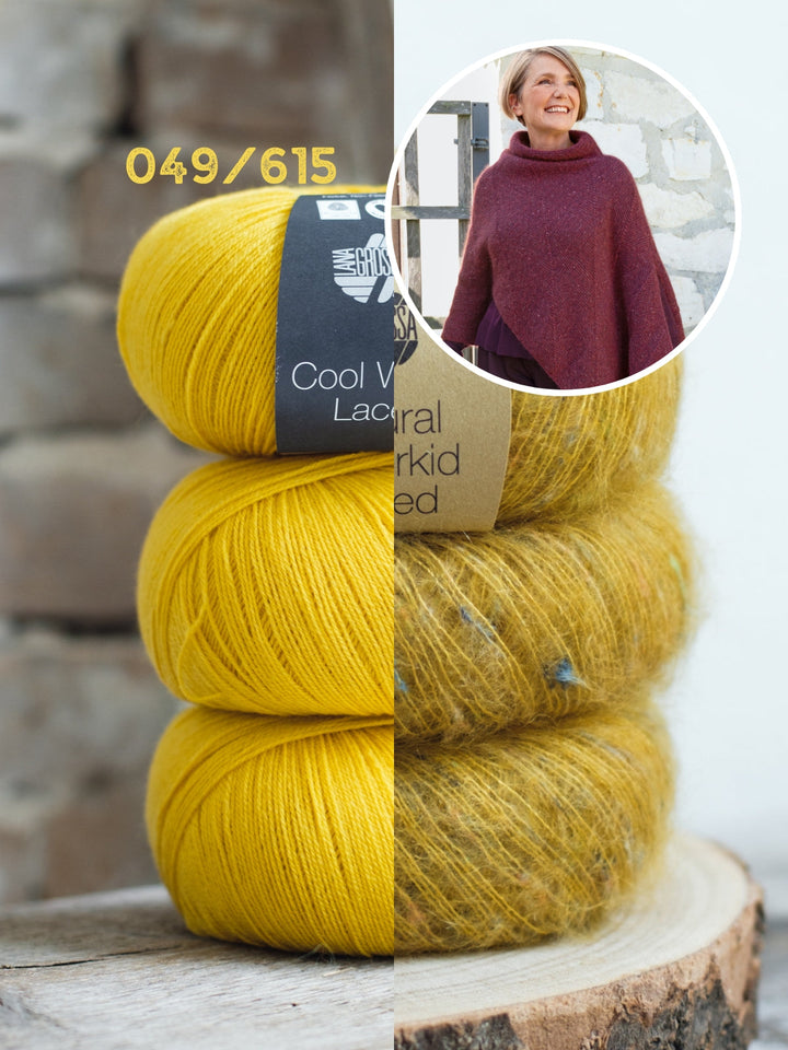 Strickpaket Cara Poncho