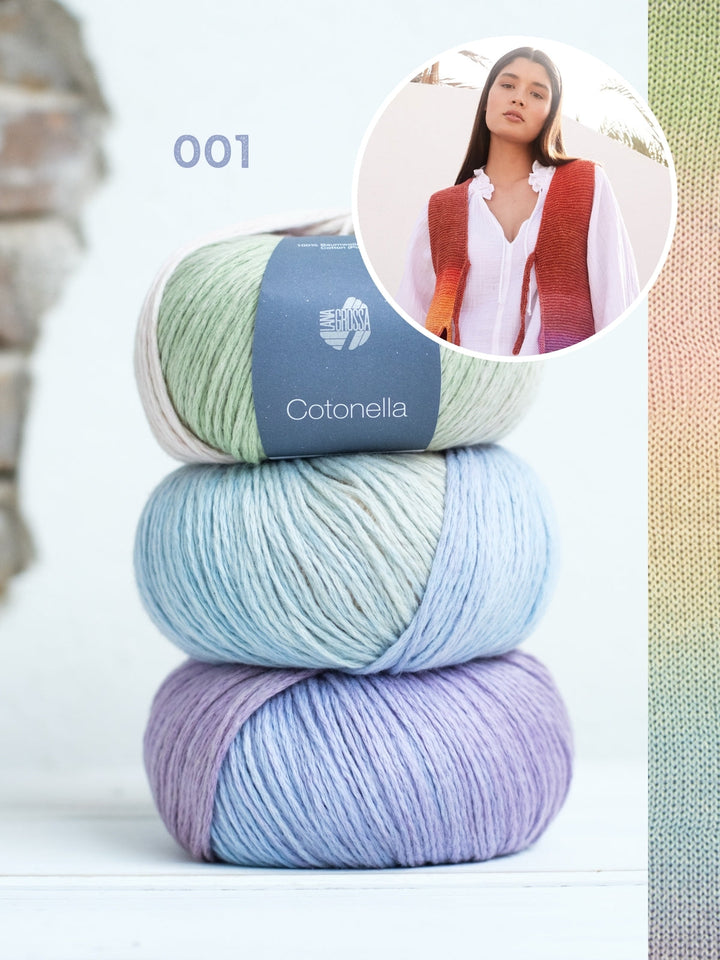 Strickpaket Cotonella Weste