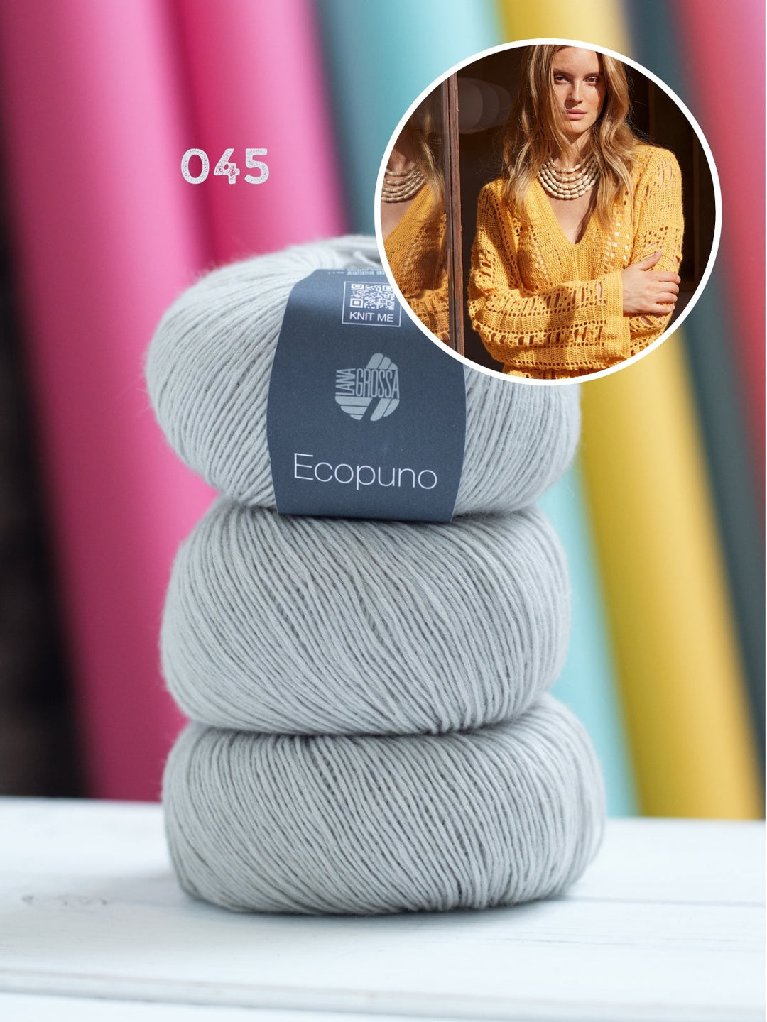 Häkelpaket Ecopuno Tunika