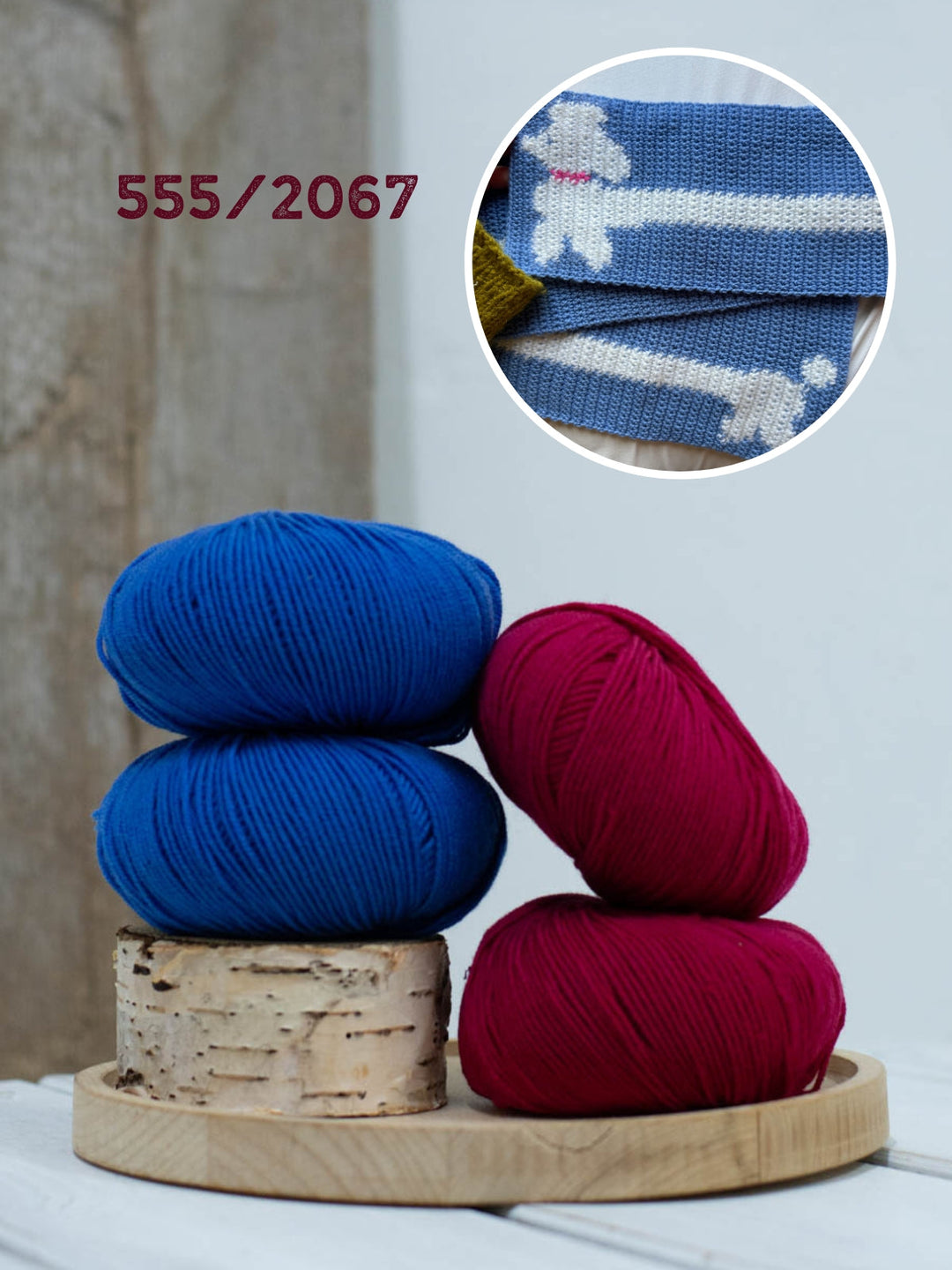 Häkelpaket Poodle Scarf – Englischsprachig – Devout Hand