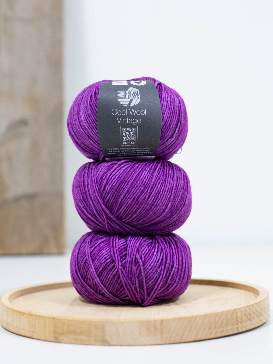 Cool Wool Vintage 7396 Rotviolett