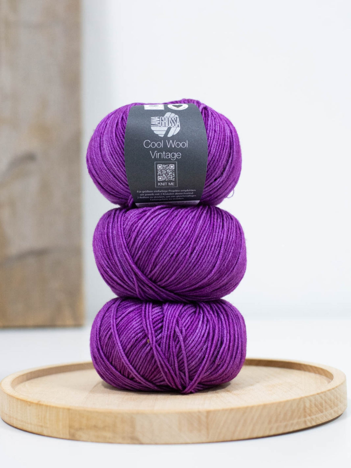 Cool Wool Vintage 7396 Rotviolett