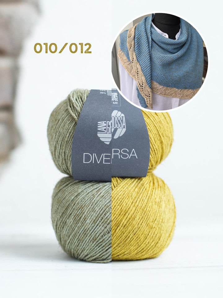 Strickpaket Lizas Tuch Tender Vine - Diversa