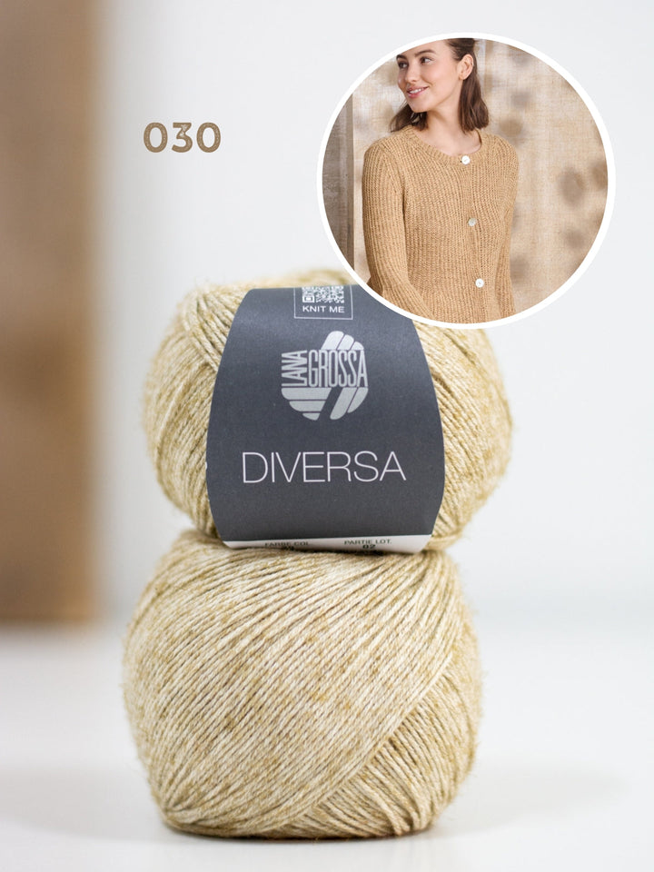 Strickpaket Diversa Peplum Jacke