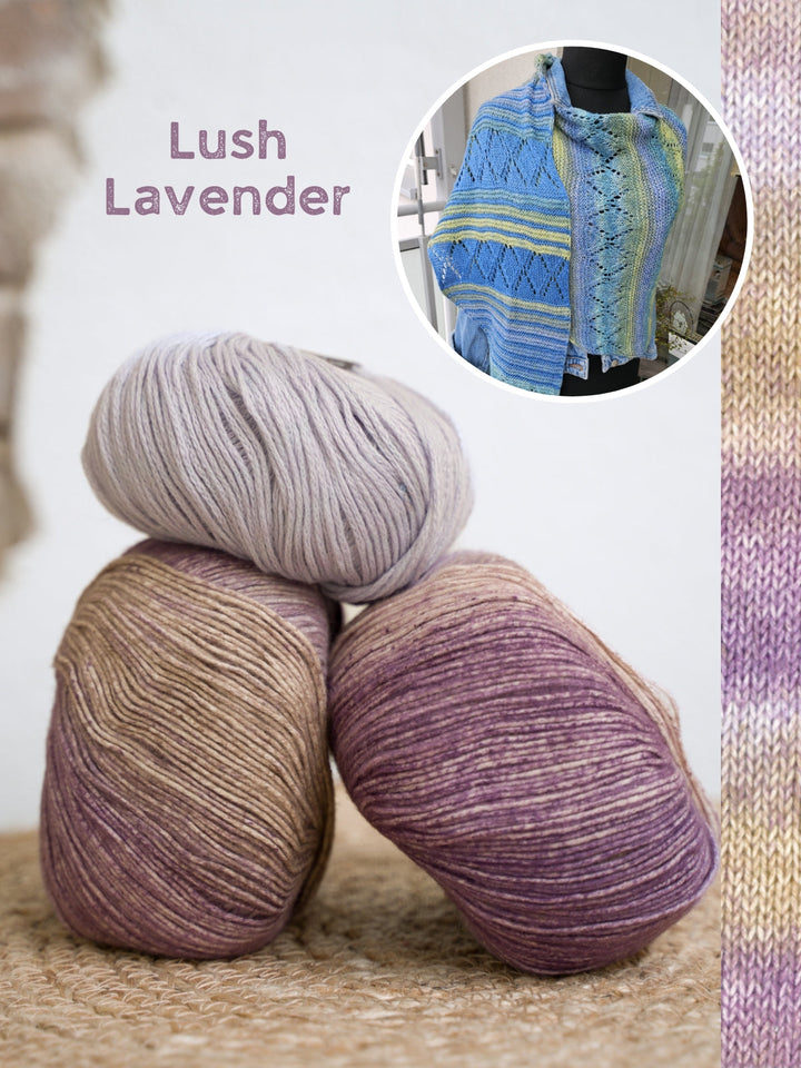 Strickpaket Lizas Tuch Nordic Vibes - Gomitolo Mambo Cotolana