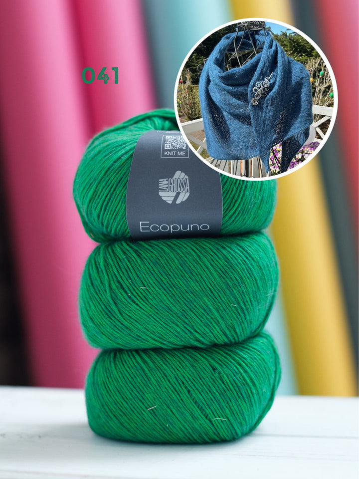 Strickpaket Lizas Tuch Tiny Tracks - Ecopuno