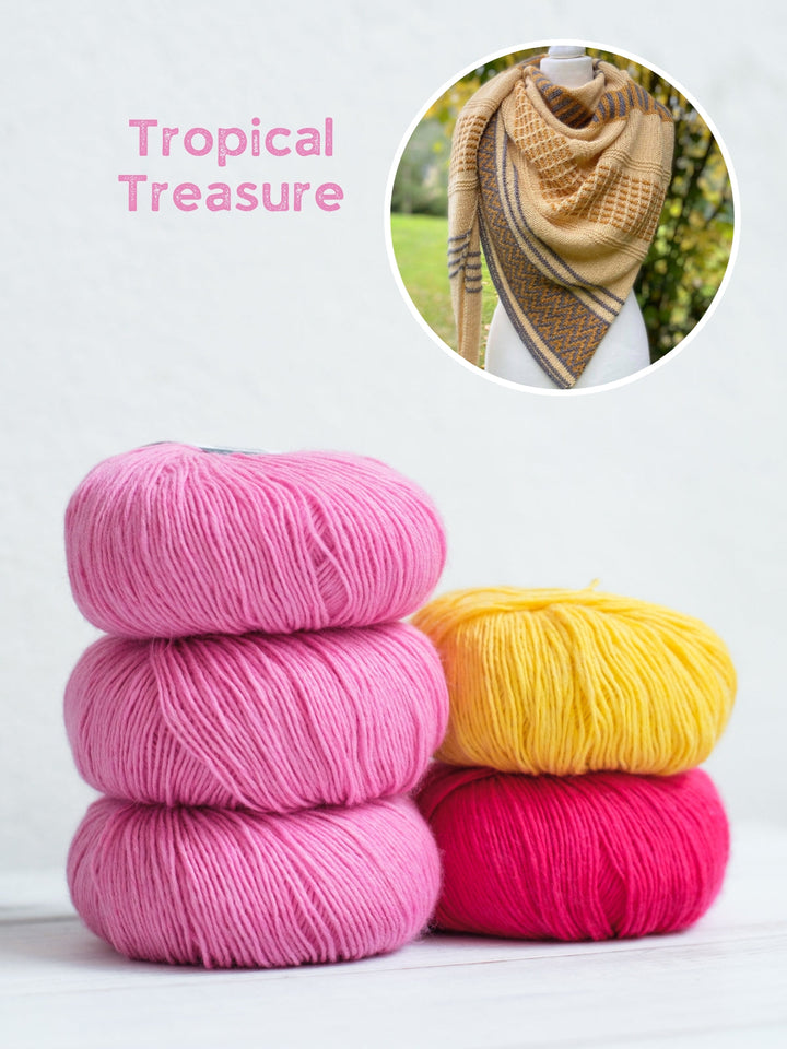 Strickpaket Lizas Tuch Cozy Gold