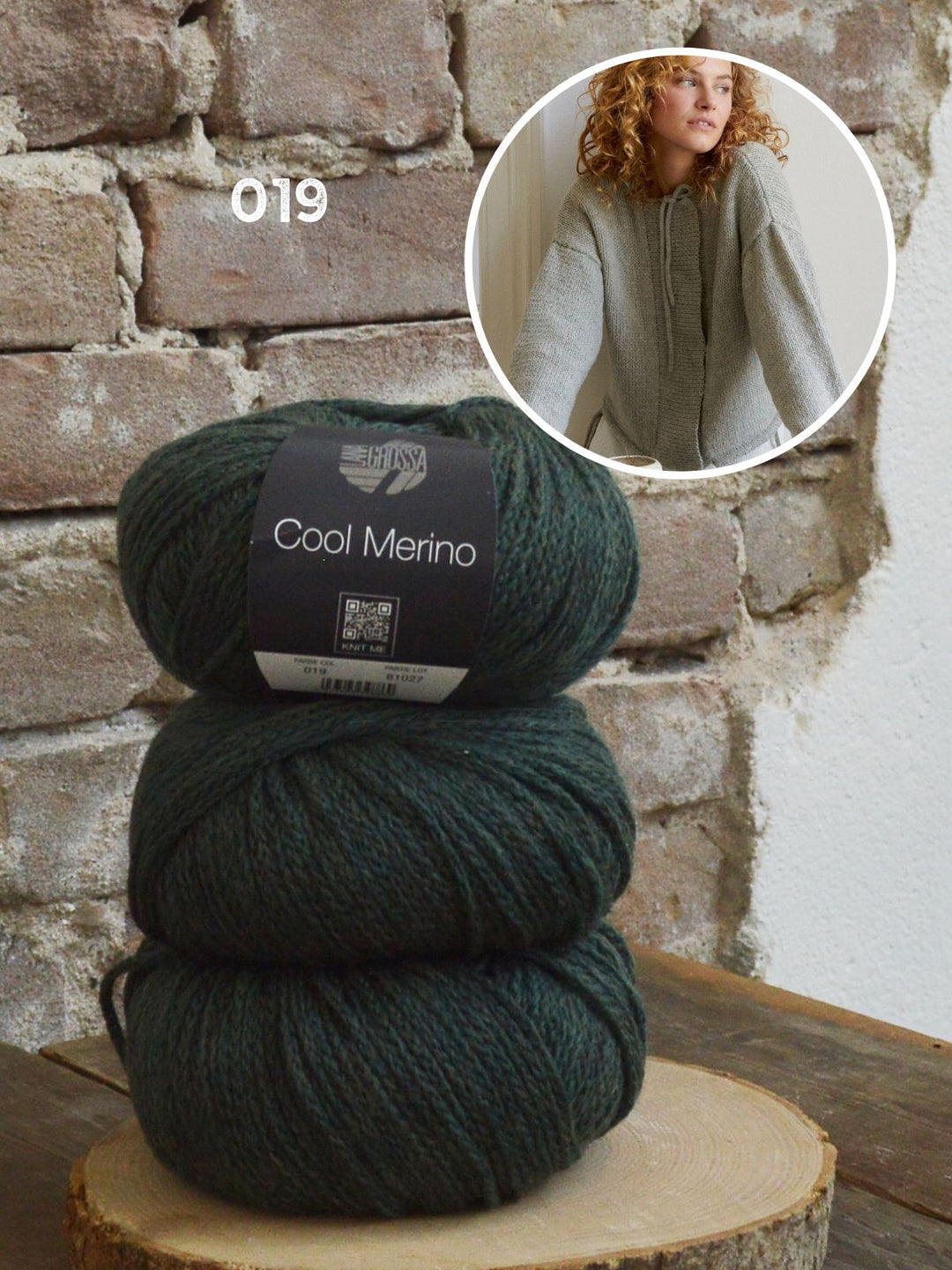 Strickpaket Cool Merino Jacke