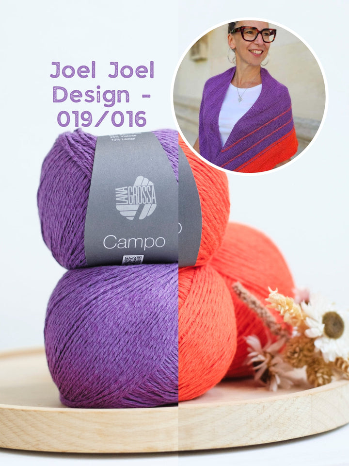 Strickpaket Tuch Nelu - Joél Joél