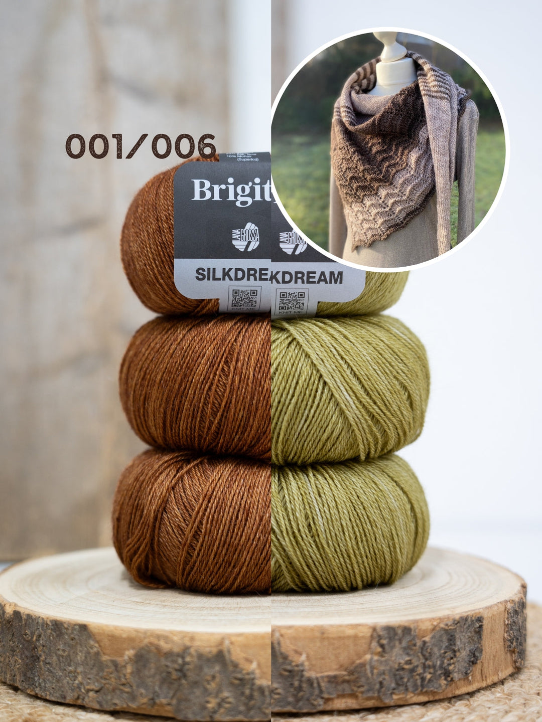 Strickpaket Lizas Tuch Line Poetry