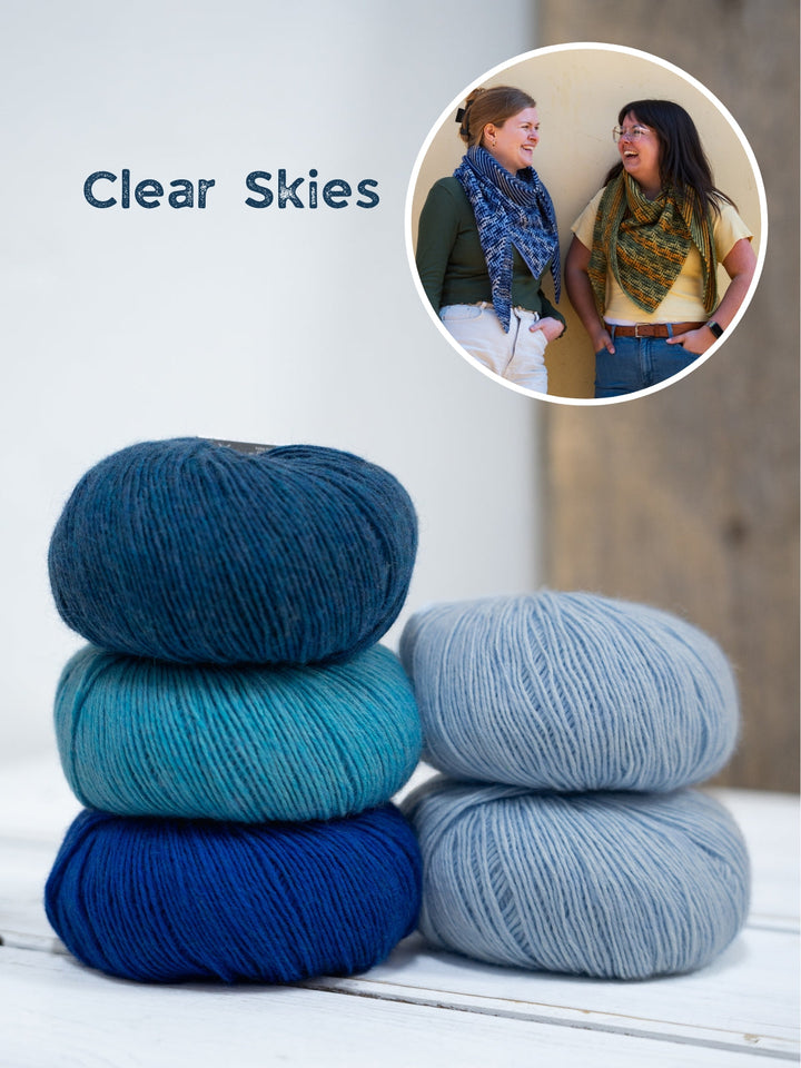 Strickpaket Mosaik Tuch