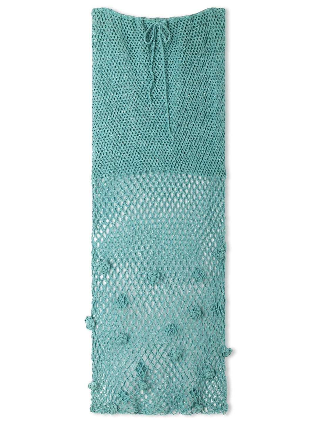 Häkelpaket Filo Paillettes Rock mit Blüten