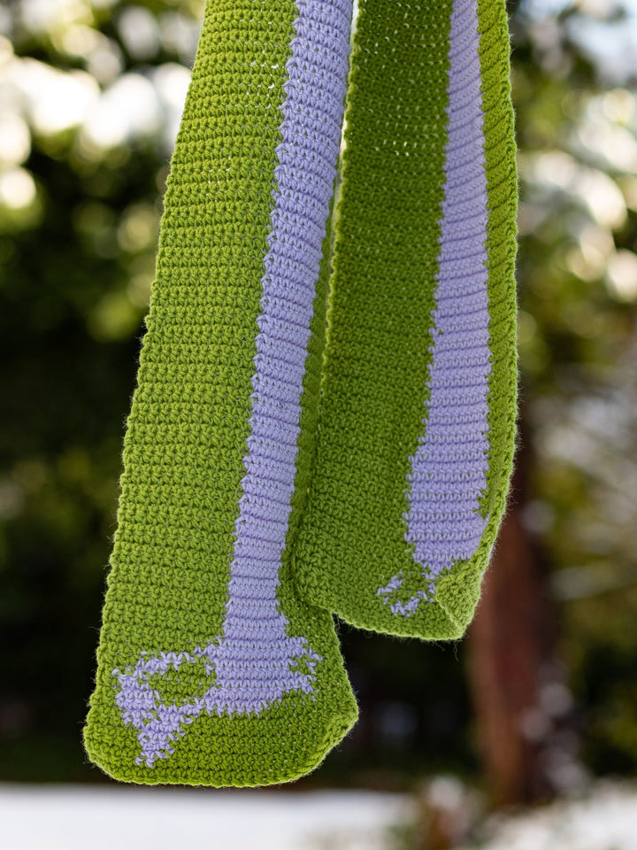 Häkelpaket Sausage Dog Scarf - Englischsprachig - Devout Hand