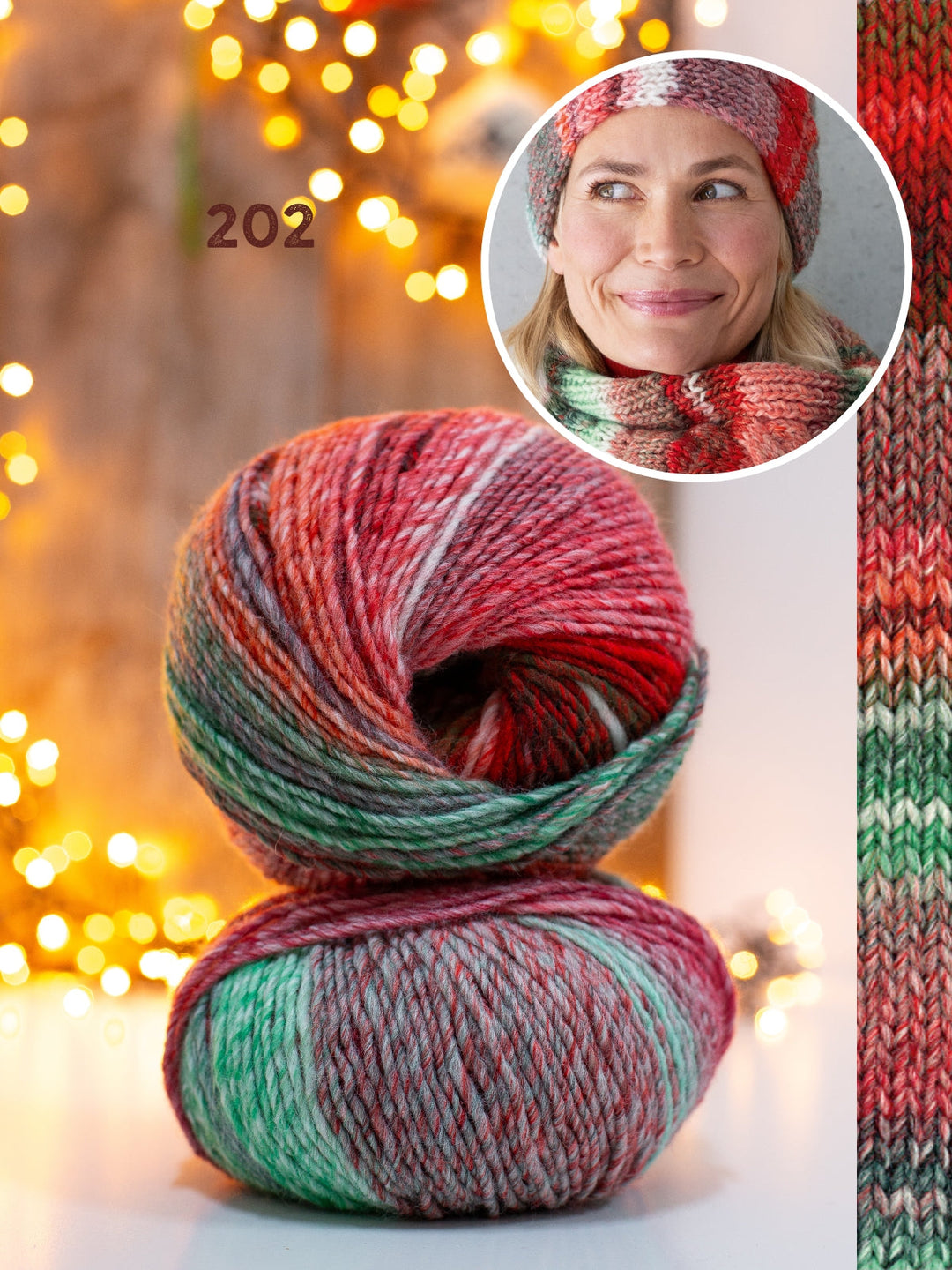 Strickpaket Christmas Edition Big Set – Mütze & Loop