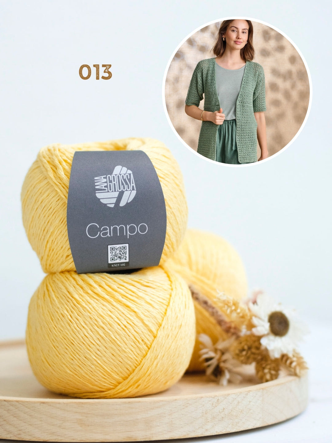 Strickpaket Campo Jacke