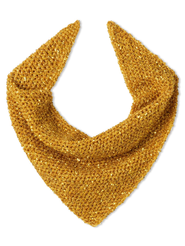 Häkelpaket Glamour Pailletten-Kopftuch