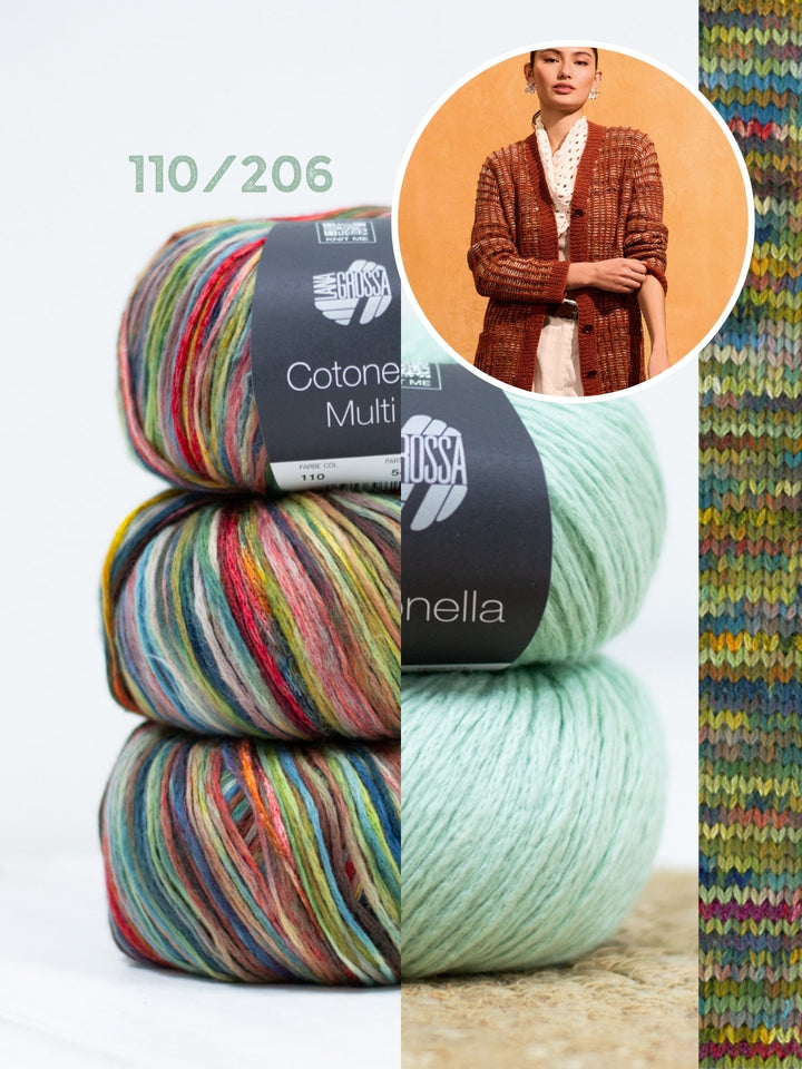 Strickpaket Cotonella Jacke